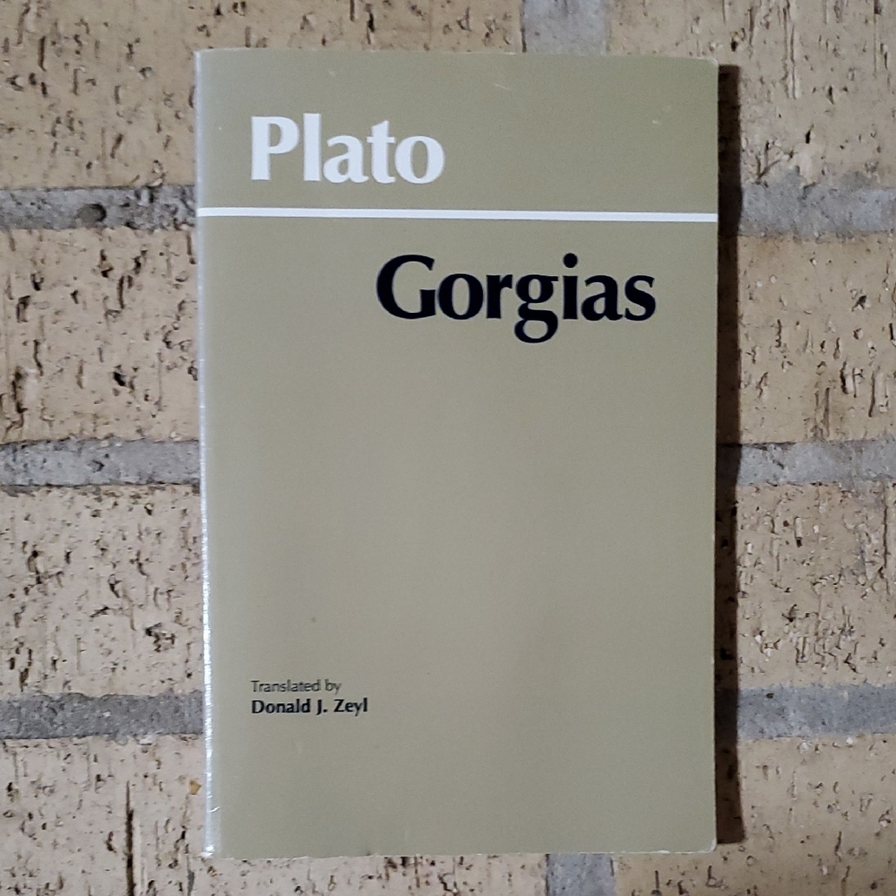 Gorgias by Plato translated by Donald J. Zeyl